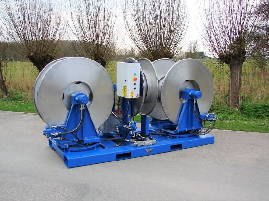 Afbeeldingen van Haspelunit 3-voudig hydraulisch