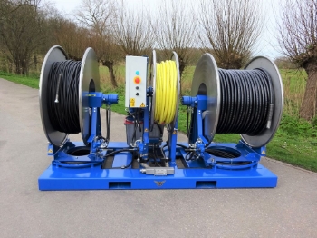 Afbeeldingen van Haspelunit 3-voudig hydraulisch