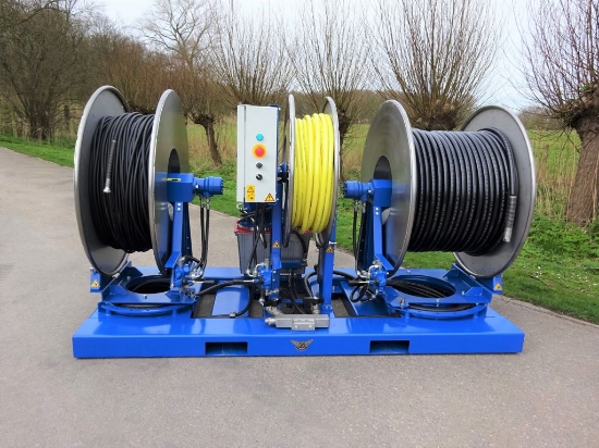 Afbeeldingen van Haspelunit 3-voudig hydraulisch