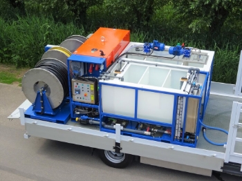 Afbeeldingen van Haspelunit 3-voudig hydraulisch