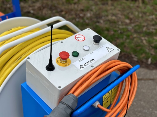Afbeeldingen van WCR Slanghaspel 335mm Ø1" (Dosatron D3RE2+BP)