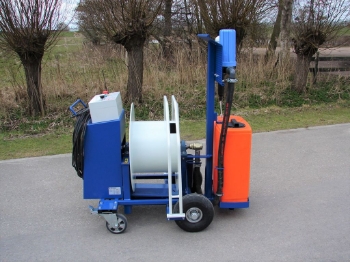Afbeeldingen van WCR Slanghaspel 335mm Ø1" (Dosatron D3RE3000+BP)