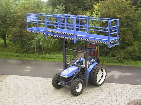 Picture of New Holland TN75D Duplo Construction tractor