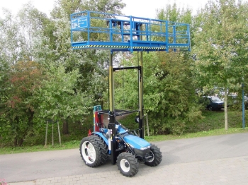 Afbeeldingen van New Holland TN75D Triplo Bouwtractor