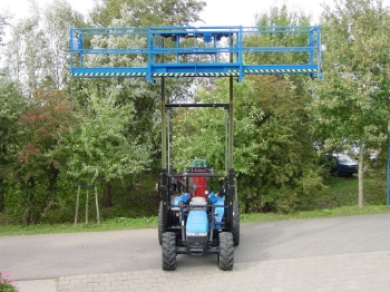 Afbeeldingen van New Holland TN75D Triplo Bouwtractor