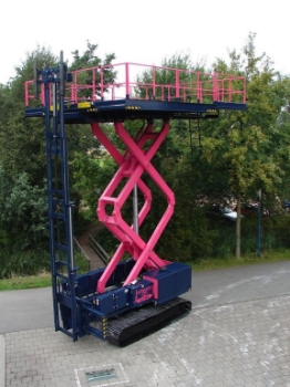 Afbeeldingen van Tele Hopper Schaarhoogwerker