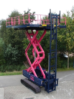 Afbeeldingen van Tele Hopper Schaarhoogwerker