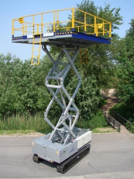 Afbeeldingen van Top-Spin 4x4S Schaarhoogwerker