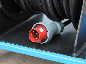 Afbeeldingen van Servicewagen incl. HDPE kabel haspel voor elektrische Bio Choppers