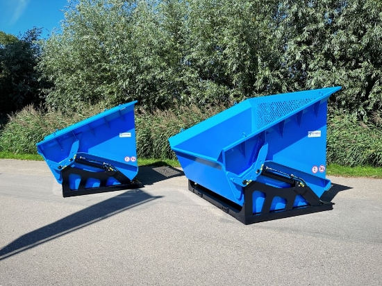 Afbeeldingen van Hydraulische Kantelcontainer 2750 Liter