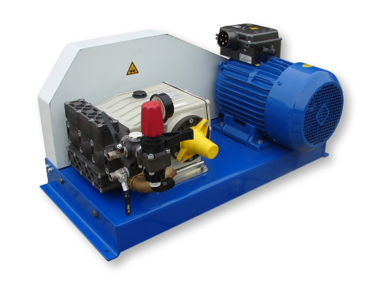 Afbeeldingen van Imovilli P93 Plunjer Pompset 52l/min~50bar 5,5kW 400V