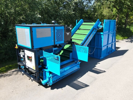 Afbeeldingen van Sleepcontainer 11000ltr buffer Bio Hopper