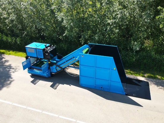 Afbeeldingen van Sleepcontainer 11000ltr buffer Bio Hopper