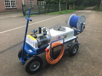 Picture of Spray Cart 200T - Plunger Pump WS102 21l/min~55bar - Hand reel 300mm (Swivable)
