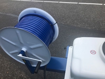 Picture of Spray Cart 200T - Plunger Pump WS102 21l/min~55bar - Hand reel 300mm (Swivable)