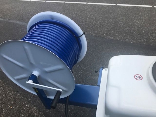 Picture of Spray Cart 200T - Plunger Pump WS102 21l/min~55bar - Hand reel 300mm (Swivable)