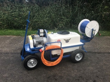 Picture of Spray Cart 200T - Plunger Pump WS102 21l/min~55bar - Hand reel 300mm (Swivable)