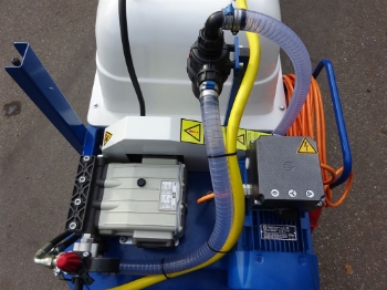 Picture of Spray Cart 600T - Plunger Pump P63 42l/min~50bar - WCR Swivable