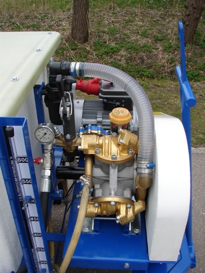 Afbeeldingen van Bertolini IDB1100 Membraan Pompset 70l/min~40bar 5,5kW 400V (V-snaar)