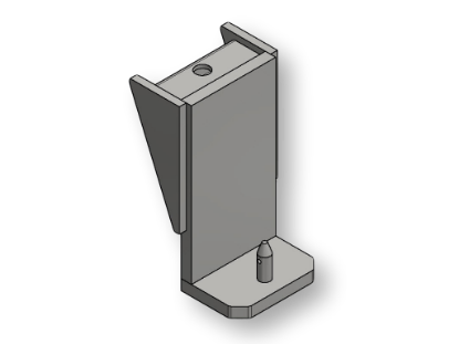 Picture of Towbar for harvest carts -  Ø16mm Pin