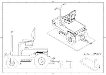 Afbeeldingen van Aanbouwdeel trekhaak met pen Ø20mm t.b.v. Triangel