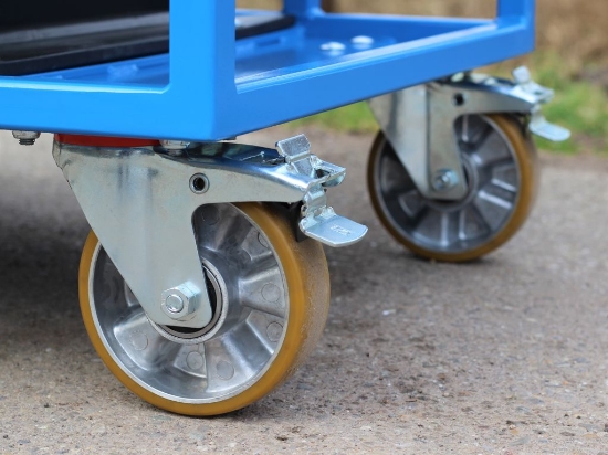 Afbeeldingen van Servicewagen incl. HDPE kabel haspel voor elektrische Bio Choppers