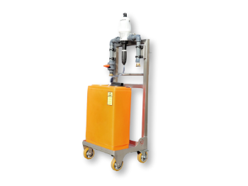 Afbeeldingen van Doseerunit op RVS frame - Dosatron D3RE2PVDF+BP