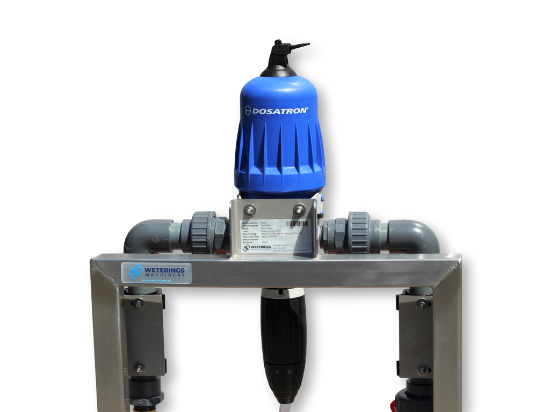 Afbeeldingen van Doseerunit op RVS frame - Dosatron D3RE5BPVF