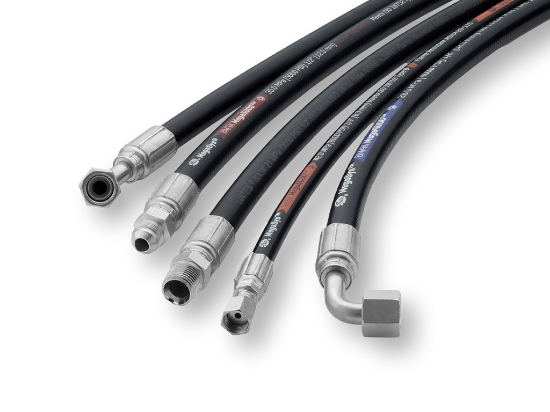 Afbeeldingen van Set hydrauliek slangen en nippels leveller