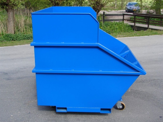 Afbeeldingen van Container Rupsversnipperaar 1800 liter