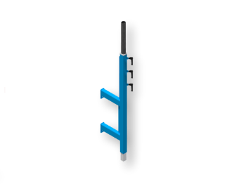 Afbeeldingen van Ontvangermast links compleet 154cm
