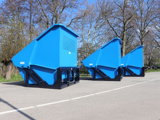 Afbeeldingen van Hydraulische Kantelcontainer 6500 Liter