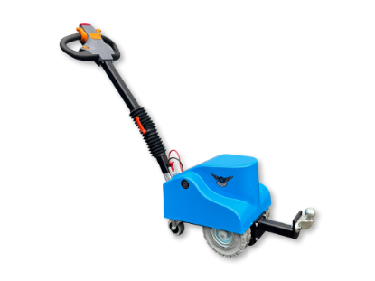 Picture of Compact electric tractor including charger
