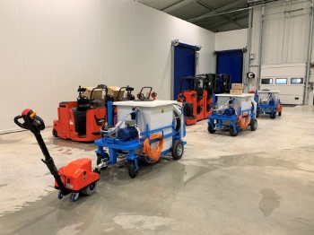 Afbeeldingen van Compacte elektrotrekker inclusief lader