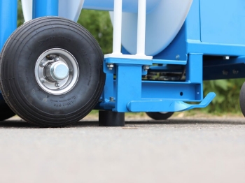 Afbeeldingen van WCR Slanghaspel 335mm Ø1" + Opvoerpompset 20-70 L/min