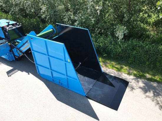 Afbeeldingen van Oprijplaat buffer container  Bio Hopper