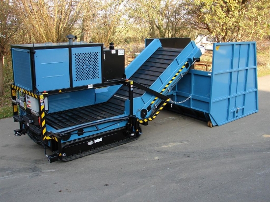 Afbeeldingen van Sleepcontainer 10000ltr buffer Bio Hopper