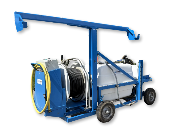 Picture of Spray boom mover on spray cart