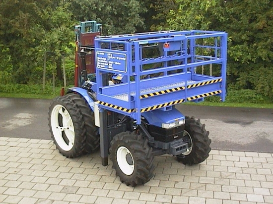 Picture of New Holland TN75D Duplo Construction tractor
