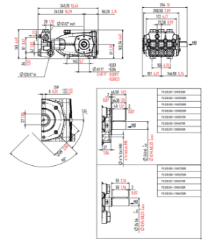 Afbeeldingen van Mazzoni GM43170R Plunjer Ø25 Pomp 43l/min~170bar