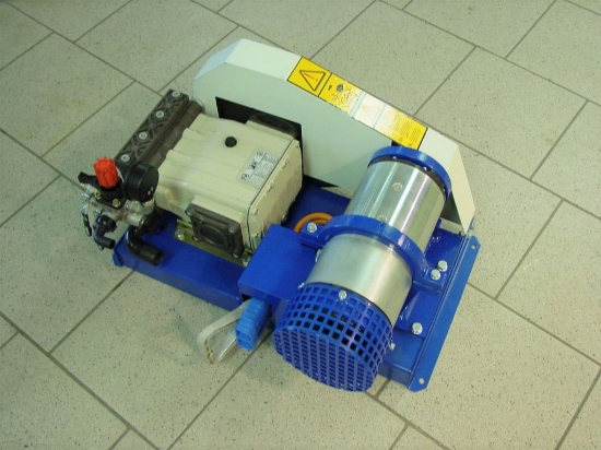 Afbeeldingen van Imovilli P63 Plunjer Pompset 36l/min~50bar 3,5kW 24VDC (V-Snaar)
