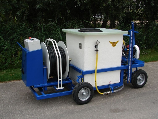 Afbeeldingen van Spuitwagen 600K - Plunjerpump AR30 31l/min~40bar - WCR Vast