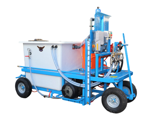 Afbeeldingen van Spuitwagen 1000K - Hydracell Pomp G25 50l/min~70bar