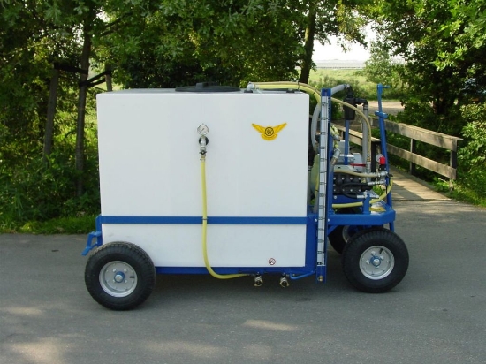 Picture of Spray Cart 1350L-50L Barrel - Plunger Pump P63 42l/min~50bar