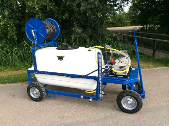 Picture of Spray Cart 1000T - Plunger Pump P63 42l/min~50bar - Hand reel 450mm