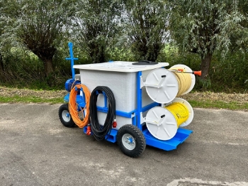 Picture of Spray cart 1000K -Plunger pump GM5080 50l/min~80bar - 2x Hand reel 600