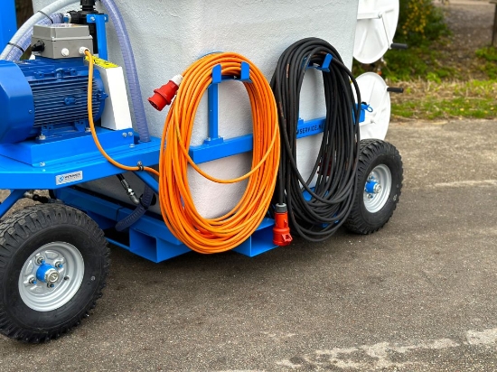 Picture of Spray cart 1000K -Plunger pump GM5080 50l/min~80bar - 2x Hand reel 600