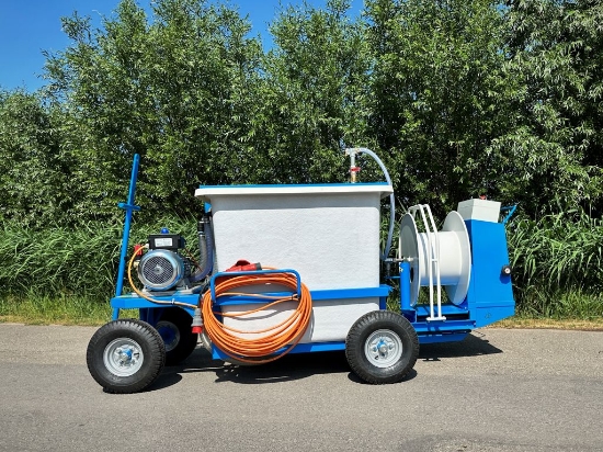 Picture of Spray Cart 1000K - Plunger Pump GM63 63l/min~60bar - WCR (Swivabel)