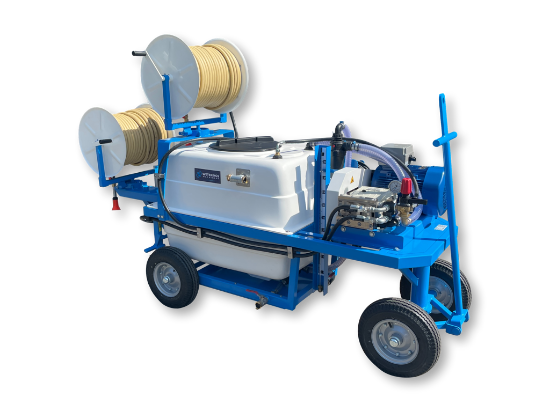 Picture of Spray Cart 400T - Plunger Pump MP63 49l/min~80bar - 2x Hand Reel 450mm