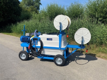 Picture of Spray Cart 400T - Plunger Pump MP63 49l/min~80bar - 2x Hand Reel 450mm